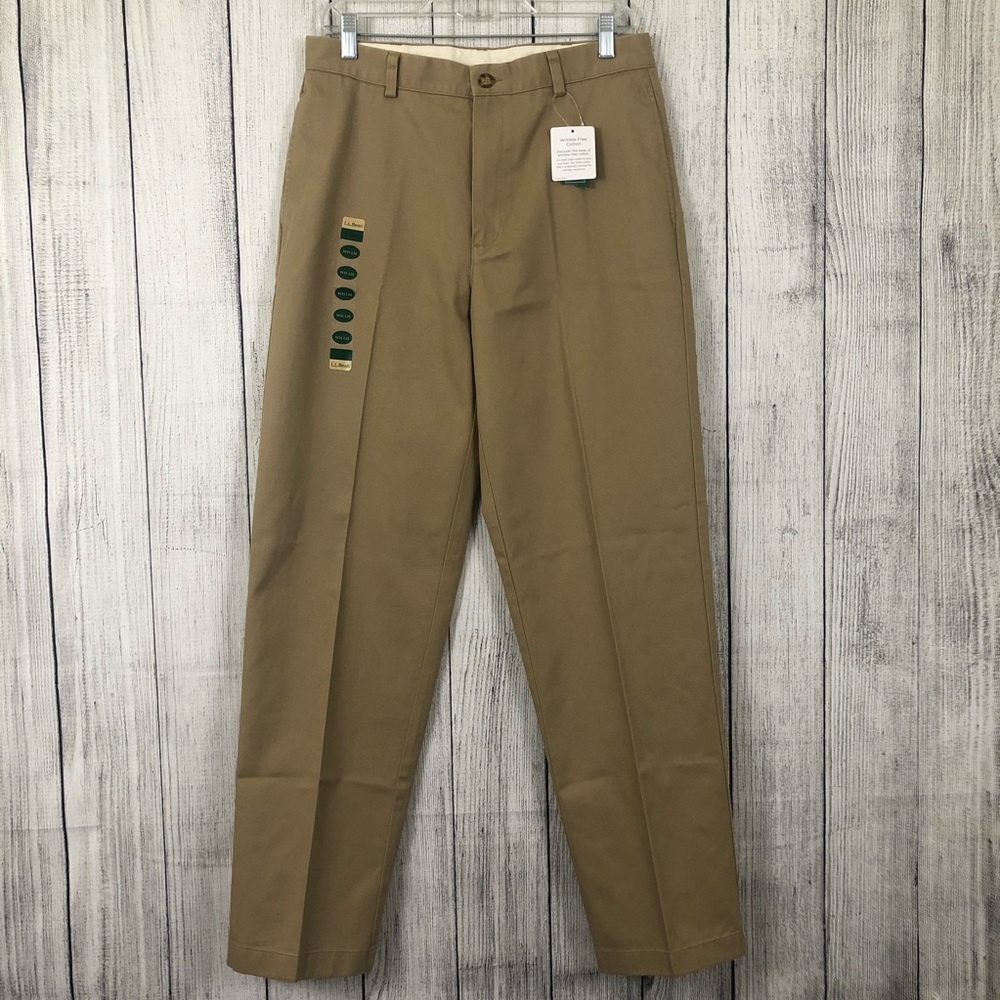 L. L. Bean W31 x L32 Brown Natural Fit Chino Pants - Picture 7 of 8
